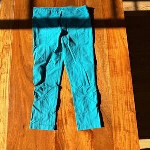 Prana‎ Women's Teal Capri Leggings Size S